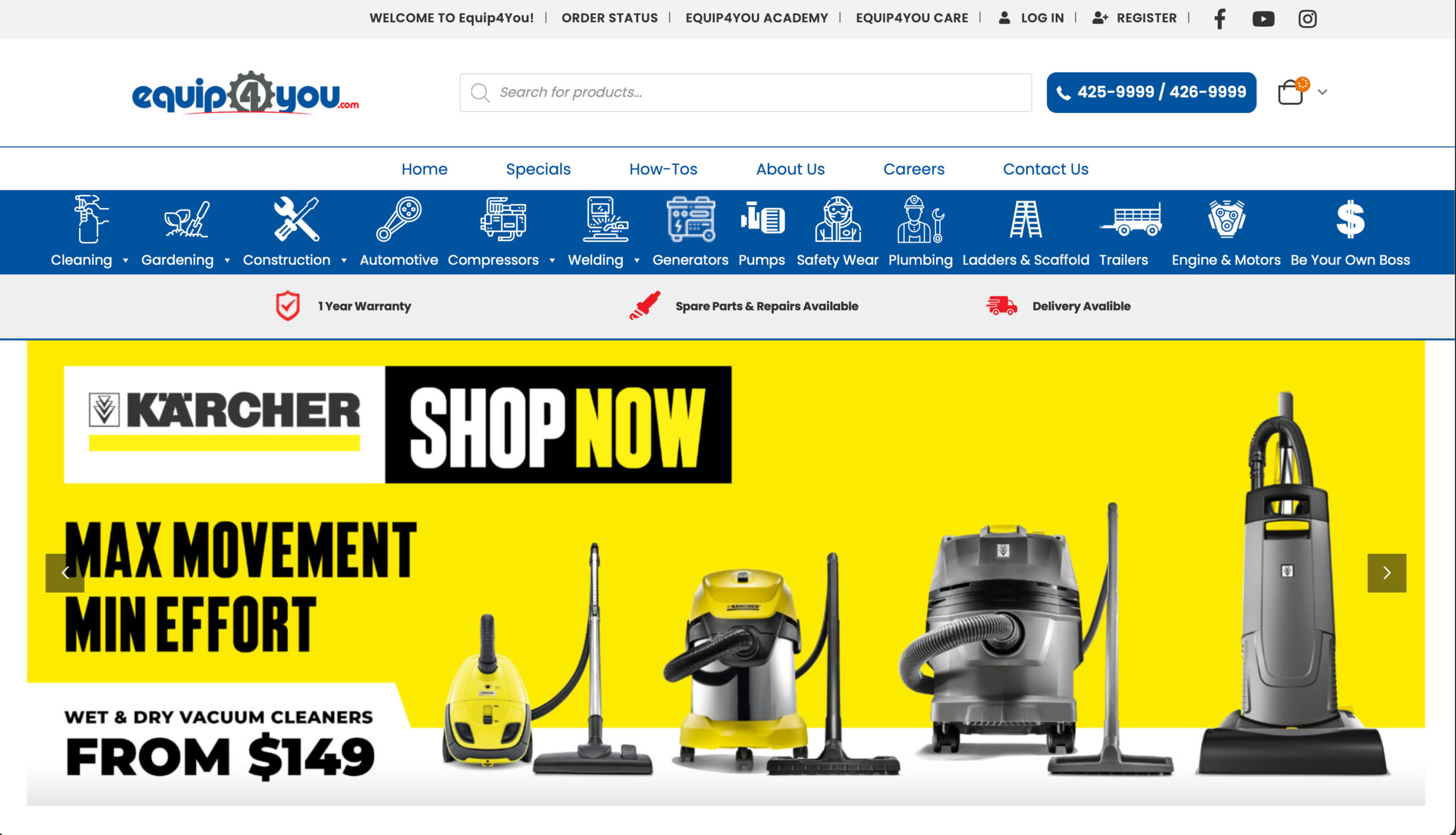 Equip4You - Ecommerce